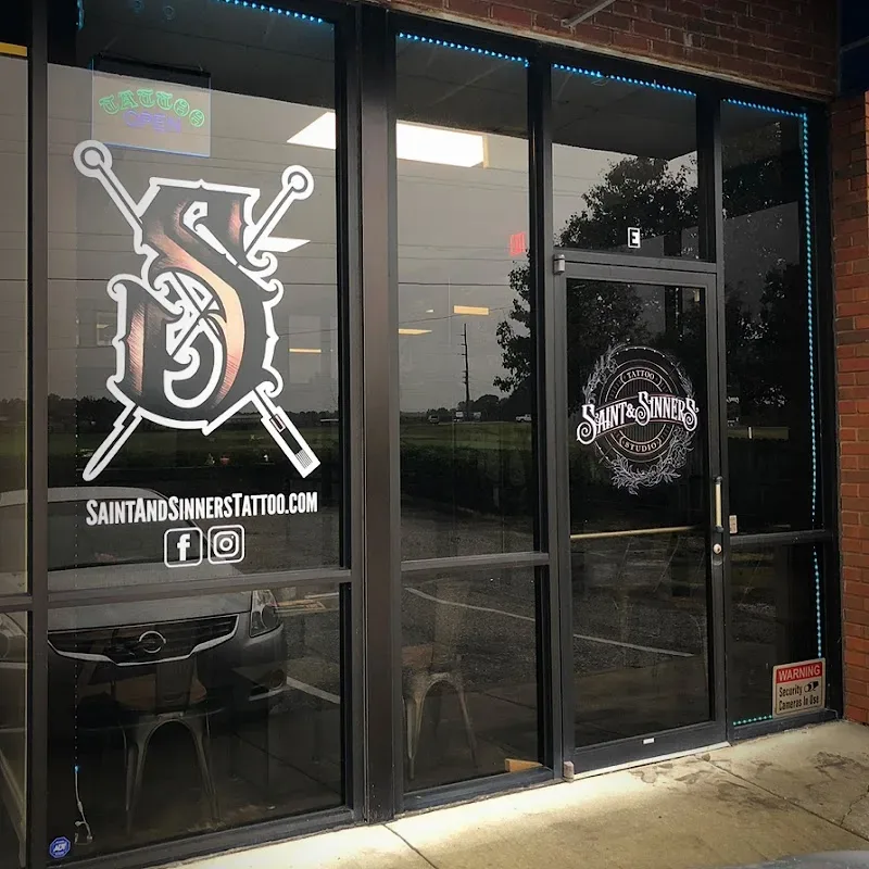 Saint & Sinners Tattoo Studio — Tattoo and piercing shop in Auburn